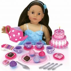 TeamsonUS Kids Sophia's Complete Cake & Tea Party Accessories Set For 18