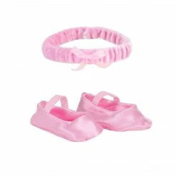 TeamsonUS Kids Sophia's 3 Piece Ballet Outfit Set For 15'' Dolls, Light Pink