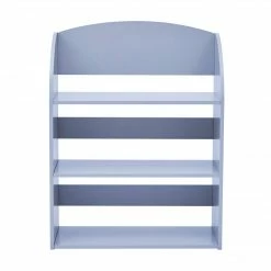 TeamsonUS New Fantasy Fields Child Sized Bookcase With 3 Shelves, Gray