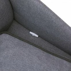 TeamsonUS Teamson Pets Chaise Lounge Dog Bed With Storage For Small And Medium Dogs, Gray