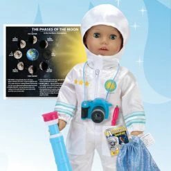 TeamsonUS Sophia's 8 Piece Smithsonian Astronaut Accessories For 18
