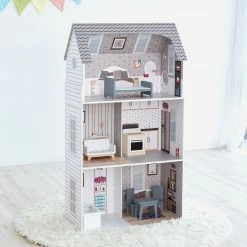 TeamsonUS Olivia's Little World Furnished Dollhouse For 12