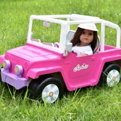 TeamsonUS Sophia's 4 X 4 Hot Pink Beach Cruiser Truck For 18
