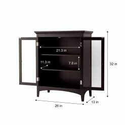 TeamsonUS Madison Double Floor Cabinet Home