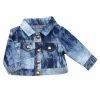 TeamsonUS Sophia's Acid Wash Style Jean Jacket For 18" Dolls, Blue Kids