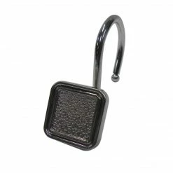 TeamsonUS Teamson Home Stratford Shin Shower Hooks, Set Of 12, Chrome