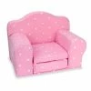 TeamsonUS Sophia's Polka Dot Pull-Out Chair Bed For 18'' Dolls, Pink