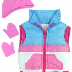 TeamsonUS Sophia's Winter Outfit And Inner Tube Set For 18