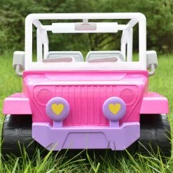 TeamsonUS Sophia's 4 X 4 Hot Pink Beach Cruiser Truck For 18" Dolls
