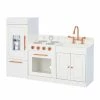 TeamsonUS Teamson Kids Little Chef Paris Complete Kitchen Playset, White