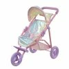 TeamsonUS Kids Olivias Little World Magical Dreamland Jogging Doll Stroller, Iridescent