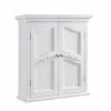 TeamsonUS Teamson Home Versailles Wooden Wall Cabinet With 2 Shelves, White