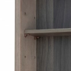 TeamsonUS Teamson Home Russell Farmhouse Wooden Removable Medicine Cabinet, Salt Oak