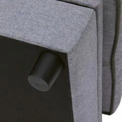 TeamsonUS Teamson Pets Chaise Lounge Dog Bed With Storage For Small And Medium Dogs, Gray