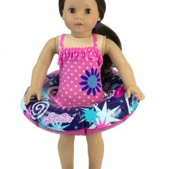 TeamsonUS Sophia's Doll Bathing Suit And Inner Tube Set For 18