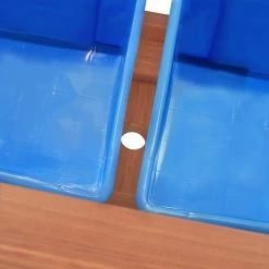 TeamsonUS Teamson Kids Outdoor Wooden Picnic Table With 2 Sensory Bins For Sand/Water Play Plus Accessories, Warm Cherry