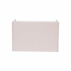 TeamsonUS Teamson Pets Robin Vented Wooden Cat Litter Box Enclosure Storage Bench, White