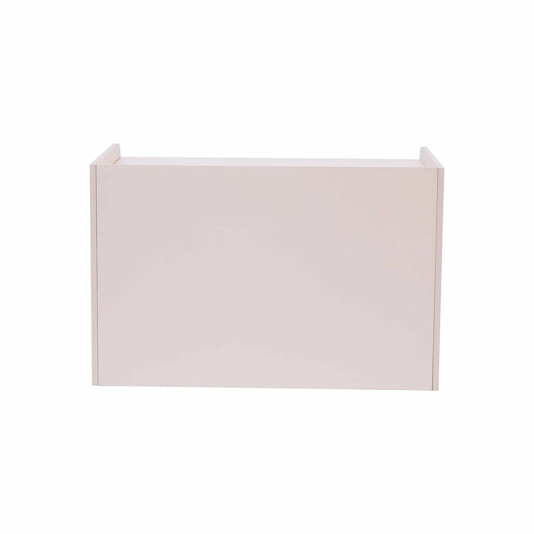 TeamsonUS Teamson Pets Robin Vented Wooden Cat Litter Box Enclosure Storage Bench, White