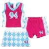 TeamsonUS Kids Sophia's - 18" Doll - Sports Uniform Set - Blue/Hot Pink