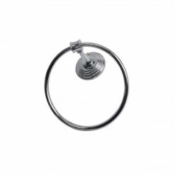 TeamsonUS Teamson Home Wall Mounted Towel Ring, Chrome