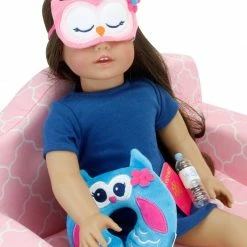 TeamsonUS Sophia's Travel Accessories Plus Suitcase Set For 18