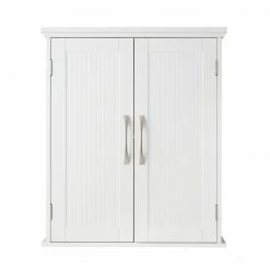 TeamsonUS Teamson Home Newport Contemporary Wooden Removable Cabinet, White