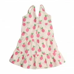 TeamsonUS Sophia's Pineapple Print Maxi Dress For 18" Dolls, Ivory Kids