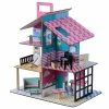 TeamsonUS Teamson Kids 360 Pop Dollhouse With 12 Accessories For 3.5" Dolls, Multicolor