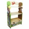 TeamsonUS Fantasy Fields Dinosaur Kingdom Bookshelf With Storage Drawer, Multicolor Kids