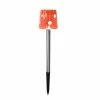 TeamsonUS Teamson Home Mini Solar Stake Lights, Set Of 6, Red
