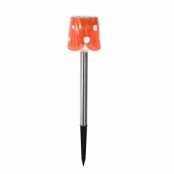 TeamsonUS Teamson Home Mini Solar Stake Lights, Set Of 6, Red