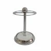 TeamsonUS Ceasar Ivory Divided Toothbrush Stand Chrome Finish