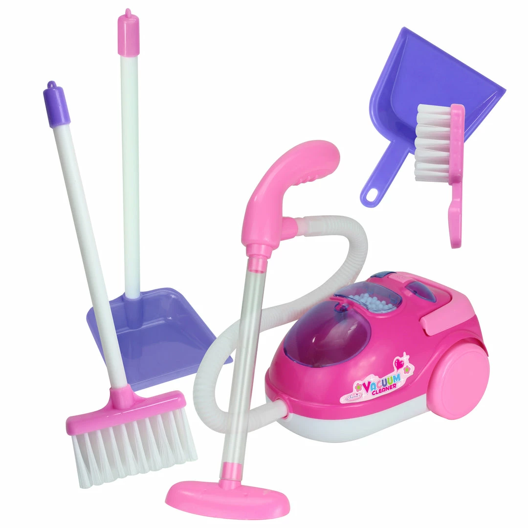 TeamsonUS Sophia's Vacuum Cleaner Set For 18" Dolls, Pink Kids