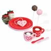 TeamsonUS Sophia's Dessert Set With Hot Cocoa For 18 Inch Dolls, Red/Pink Kids