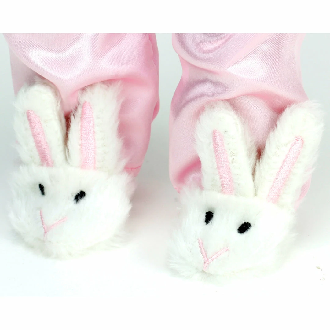TeamsonUS Sophia's - 18" Doll - Doll Julia With Satin Pajama, Bunny Slippers, Hair Ribbon - Pink Kids