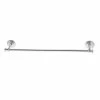 TeamsonUS Teamson Home Chrome Towel Bar With Round Wall Mounts