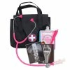 TeamsonUS Kids Sophia's Medical Bag And Doctor Accessories Set For 18'' Dolls, Black