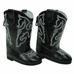 TeamsonUS Sophia's - 18" Doll - Western Boots - Black Kids