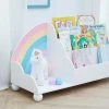 TeamsonUS Fantasy Fields Rainbow Wooden Display Bookcase, White
