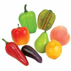 TeamsonUS Kids Sophia's 14 Piece Grocery Basket Food Set For 18'' Dolls, Multicolor