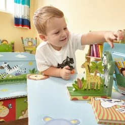 TeamsonUS Fantasy Fields Sunny Safari Bookends, Set Of 2, Multicolor Kids