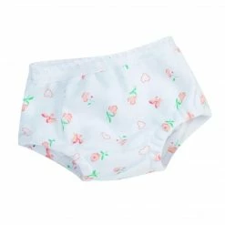 TeamsonUS Kids Sophia's Underwear Set For 18'' Dolls, White/Pink