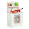 TeamsonUS Kids Olivia's Little World - Little Princess 18" Doll Sweet Pink Kitchen